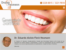 Tablet Screenshot of construindosorrisos.com
